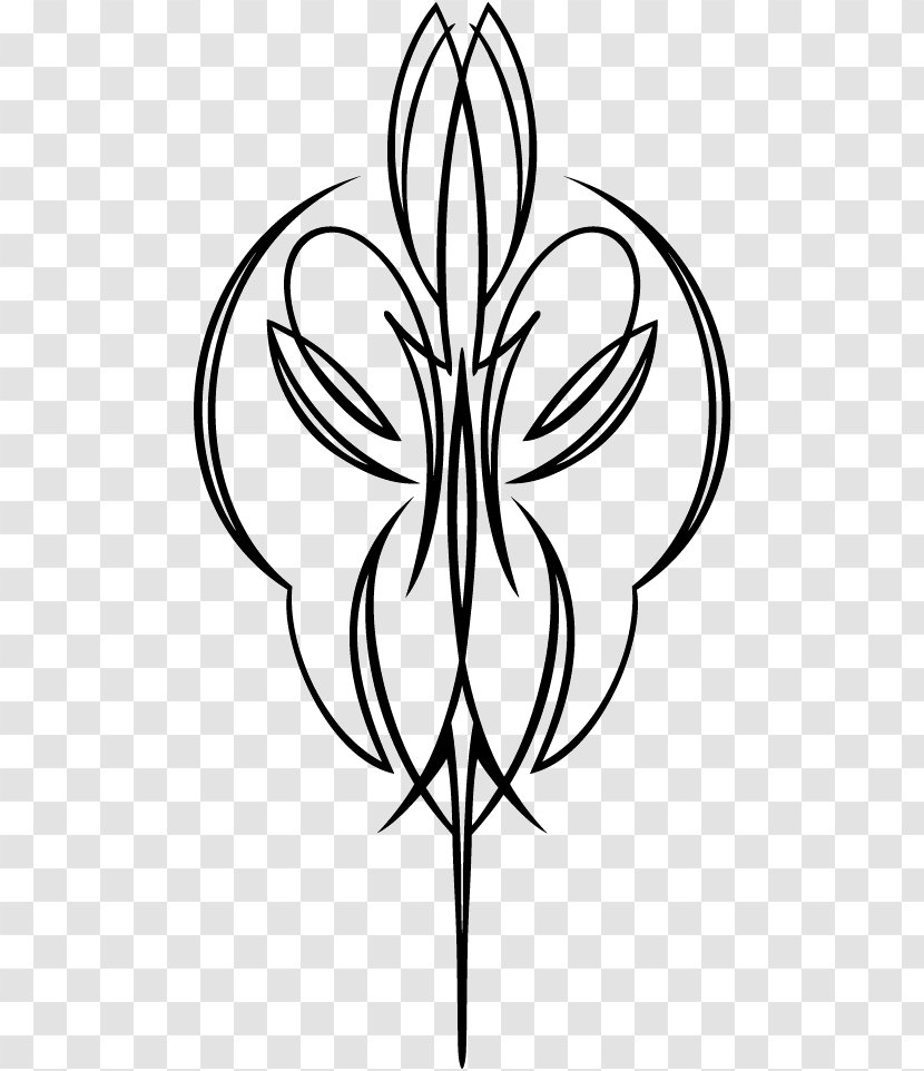 Clip Art Petal Symmetry Pattern Leaf - Symbol - Pinstriping Transparent PNG