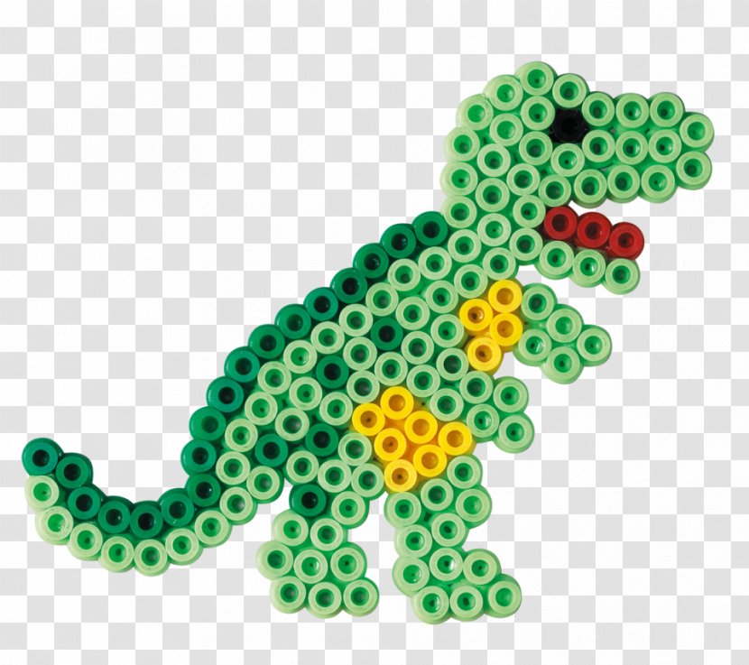Bead Tyrannosaurus Dinosaur Handicraft - Child Transparent PNG