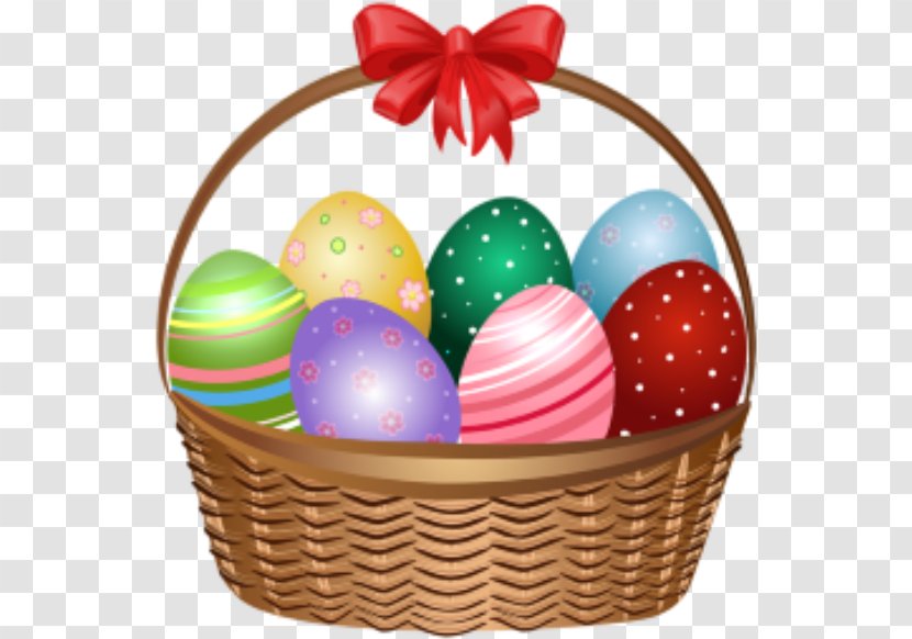 Easter Basket Clip Art Egg - Cute Clipart Transparent PNG