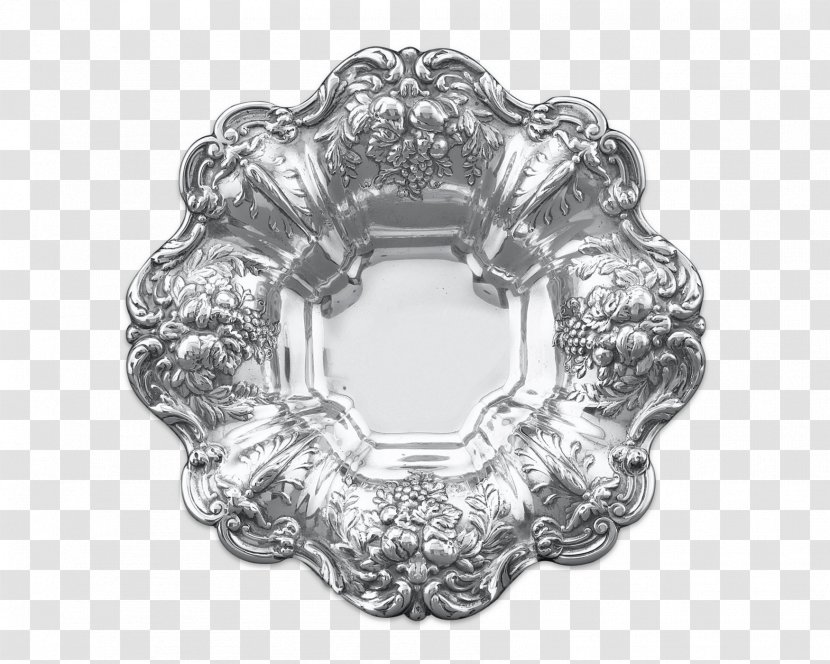 Silver Reed & Barton White Bowl Francis I Of France Transparent PNG