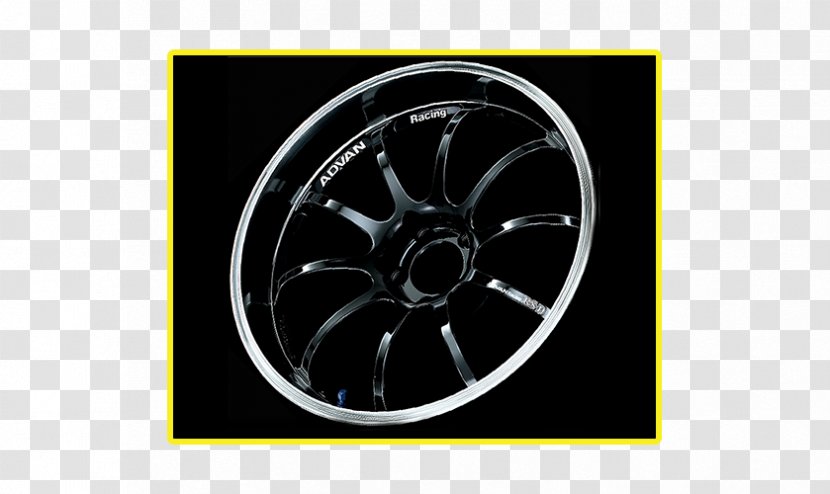 Car Yokohama Rubber Company ADVAN Wheel - Alloy Transparent PNG