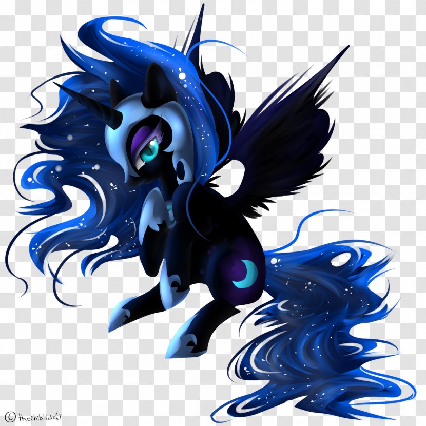 Pony Princess Luna Nightmare DeviantArt Equestria - Mythical Creature Transparent PNG