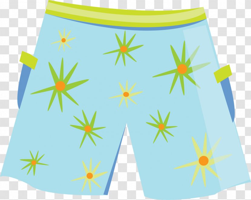 Swimming Pool Party Birthday Trunks - Accessories Clipart Transparent PNG