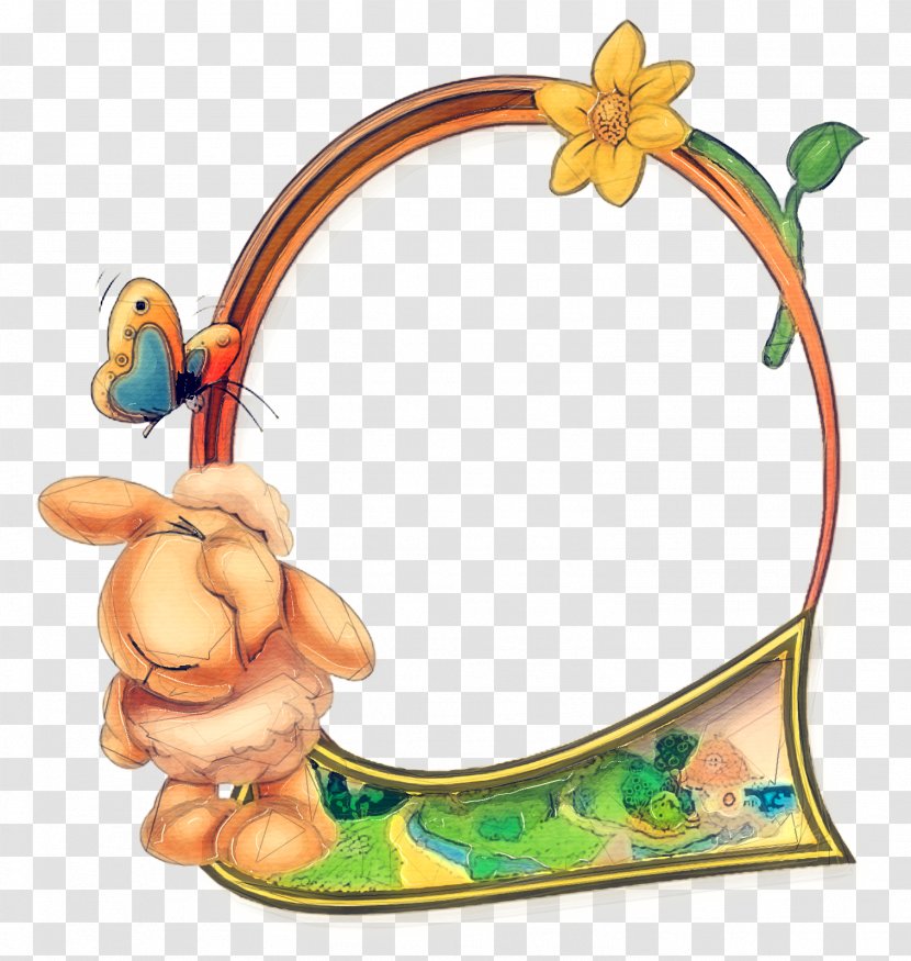 Flower Photo Frame - Cartoon - Picture Film Transparent PNG