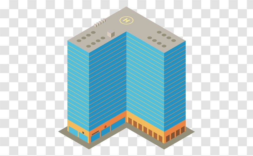 Building Isometric Projection Vexel - Skyscraper Transparent PNG