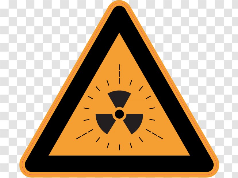 Radioactive Decay Warning Sign Radiation Contamination - Triangle - Symbol Transparent PNG