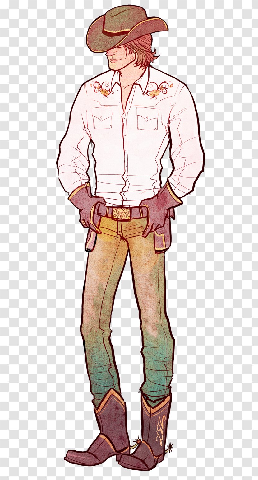 Cowboy Hat Cartoon Human Behavior - Male - Sam Winchester Transparent PNG
