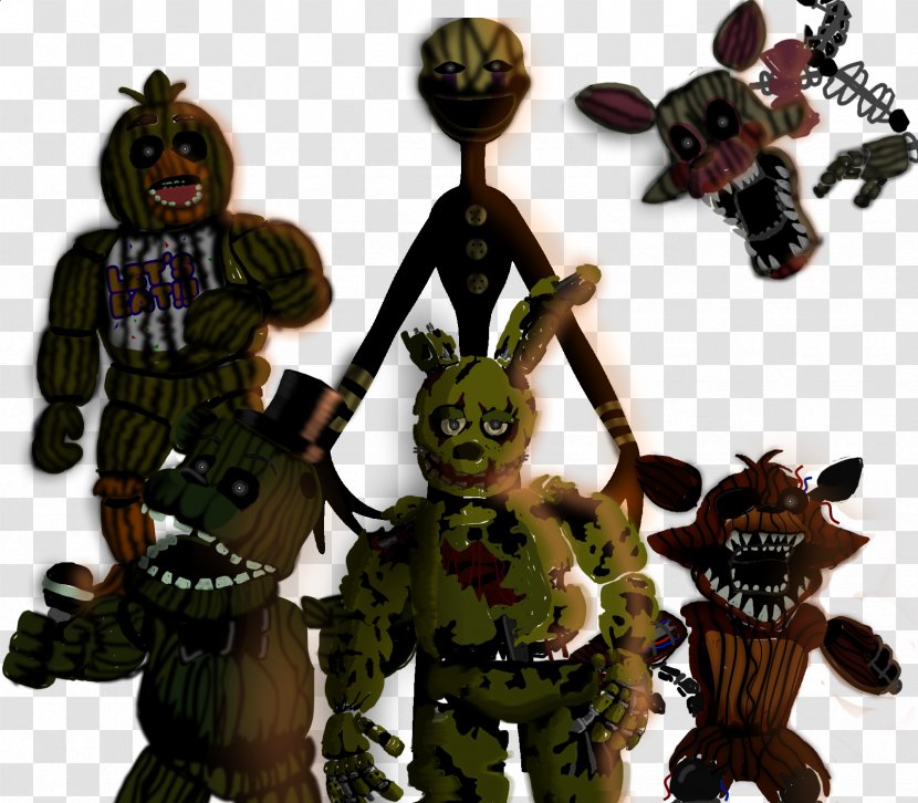Five Nights At Freddy's 3 2 Freddy's: Sister Location Game Art - Fan - Fictional Character Transparent PNG