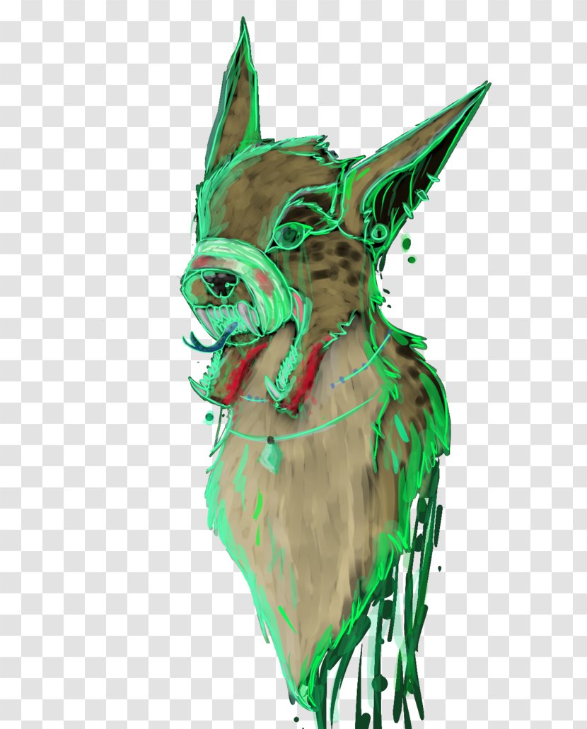Costume Design Green Animal - Mythical Creature - Ming Piece Simple Shading Transparent PNG