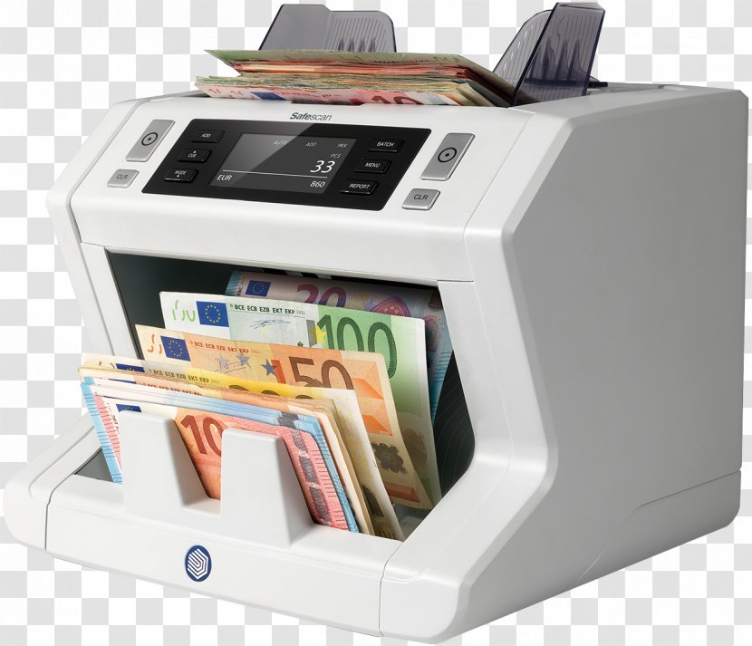 Banknote Counter Détection Currency - Cash Register Transparent PNG