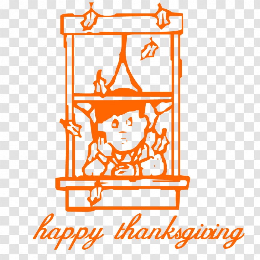 2018 Thanksgiving - Window - Boy Leaf.Others Transparent PNG