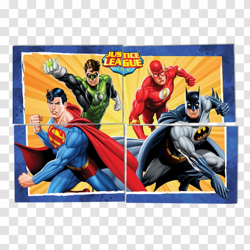Aquaman Justice League Party Birthday Buffet - Paper Transparent PNG