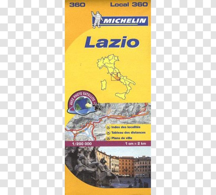 Basilicata Regions Of Italy Lazio Carte Michelin Cartes Et Guides - Text - Map Transparent PNG