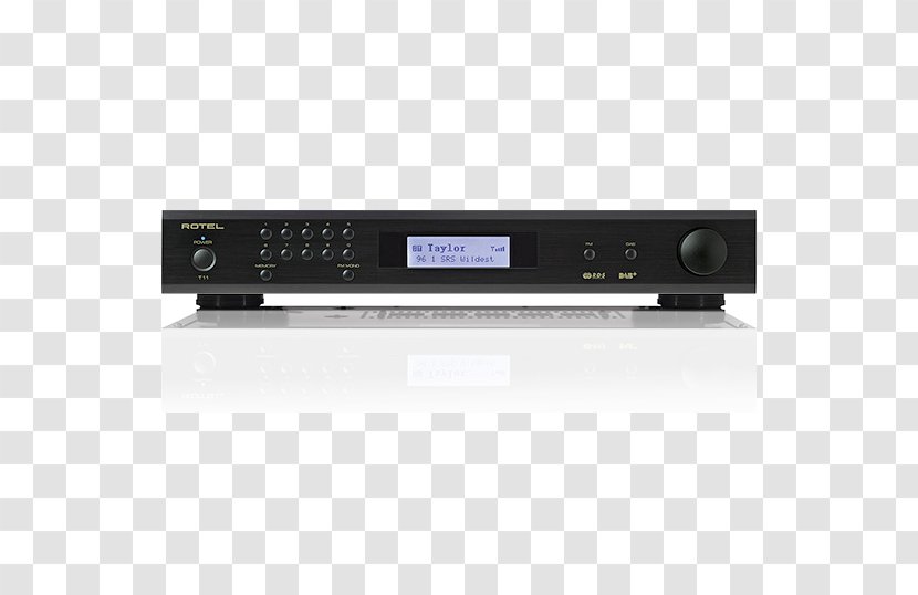 Rotel T11 FM/DAB/DAB+ Tuner FM Broadcasting High Fidelity - Electronics Accessory - Digital Audio Transparent PNG