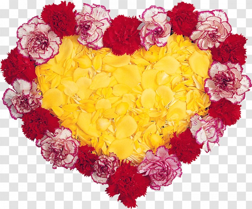 Cut Flowers Floral Design Clip Art - Heart - Flower Transparent PNG