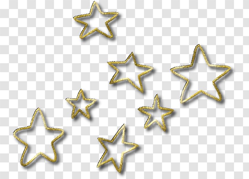 Tai Chi Clip Art - Star - Estrellas Doradas Transparent PNG