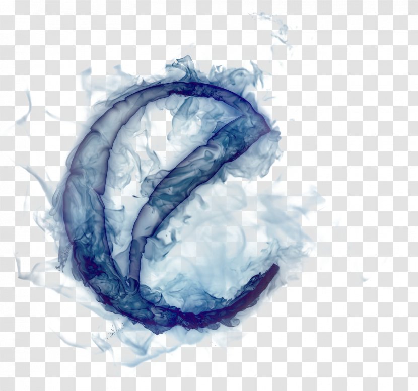 Alphabet Letter N Font - A - Fuego Azul Transparent PNG