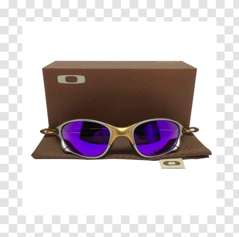 Sunglasses Oakley, Inc. Purple Goggles - Gold Transparent PNG