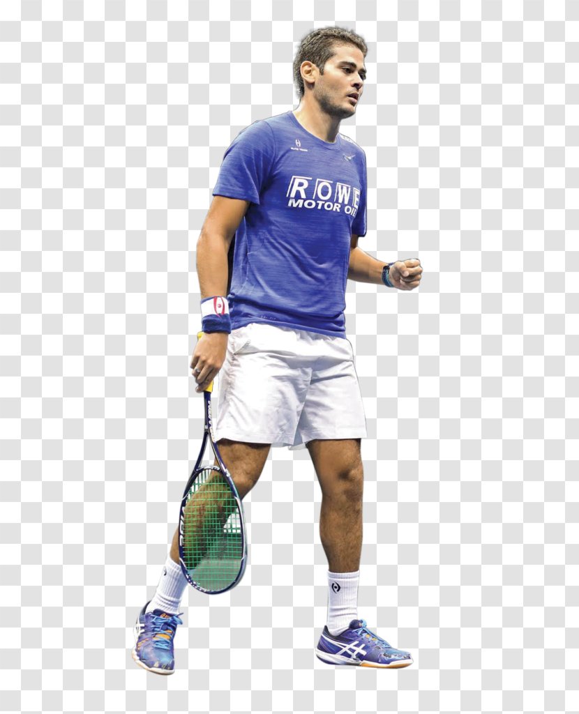 Karim Abdel Gawad Squash Racket Athlete Sport - Standing Transparent PNG