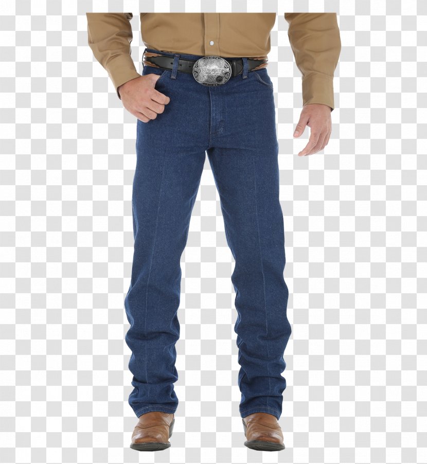 Wrangler Men's Cowboy Cut Jean Original Fit Jeans Denim - Western Wear - 50 By 30 Transparent PNG
