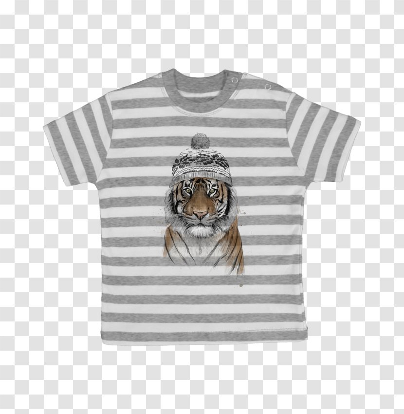 T-shirt Raglan Sleeve Pajamas Baby & Toddler One-Pieces - Clothing - Siberian Tiger Transparent PNG