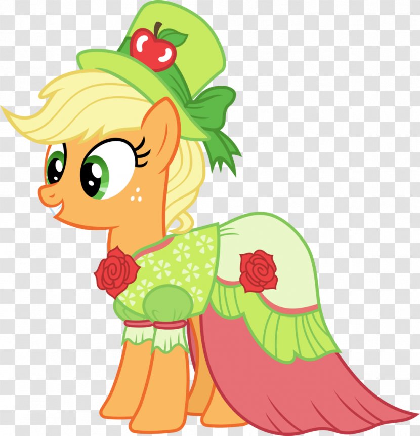 Applejack Rarity Pinkie Pie Rainbow Dash Dress - Mythical Creature - Gallop Transparent PNG