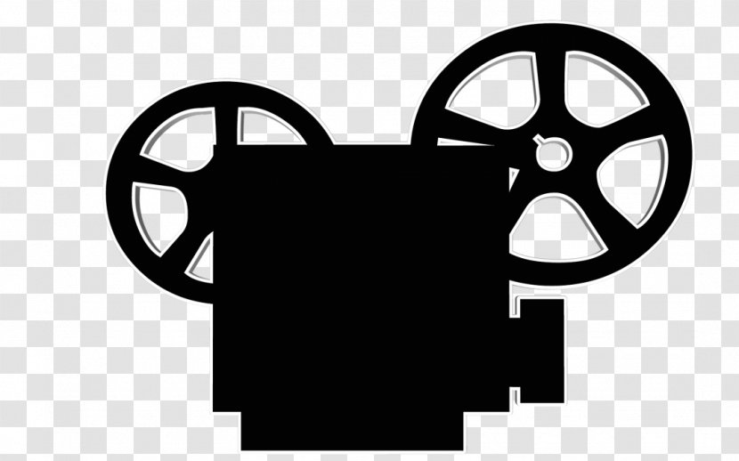Movie Projector Photographic Film Clip Art - Silhouette Transparent PNG