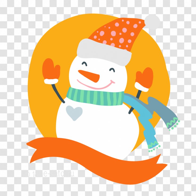 Snowman Clip Art - Beak - Inkstone Clipart Transparent PNG