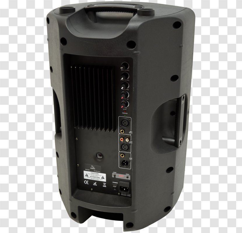 Subwoofer Computer Speakers Cases & Housings Sound Box - Audio Equipment - Dj Concert Transparent PNG