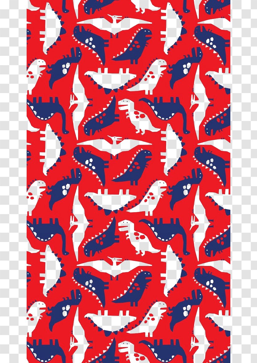 Cartoon Dinosaur - Motif - Background Transparent PNG