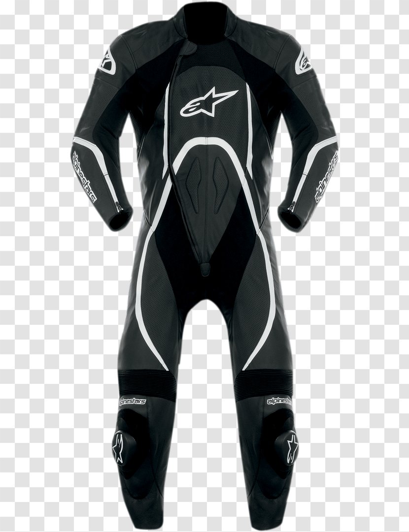 Alpinestars Motorcycle MotoGP Boilersuit Leather - Jacket Transparent PNG