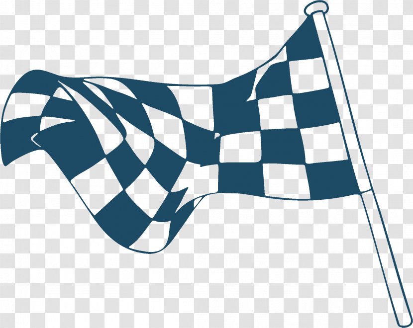 Badger Karting Kart Racing - Checkered Flag Transparent PNG