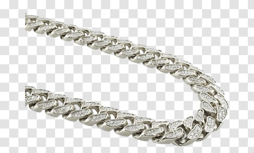 Metal Chain Silver - Bling Transparent PNG