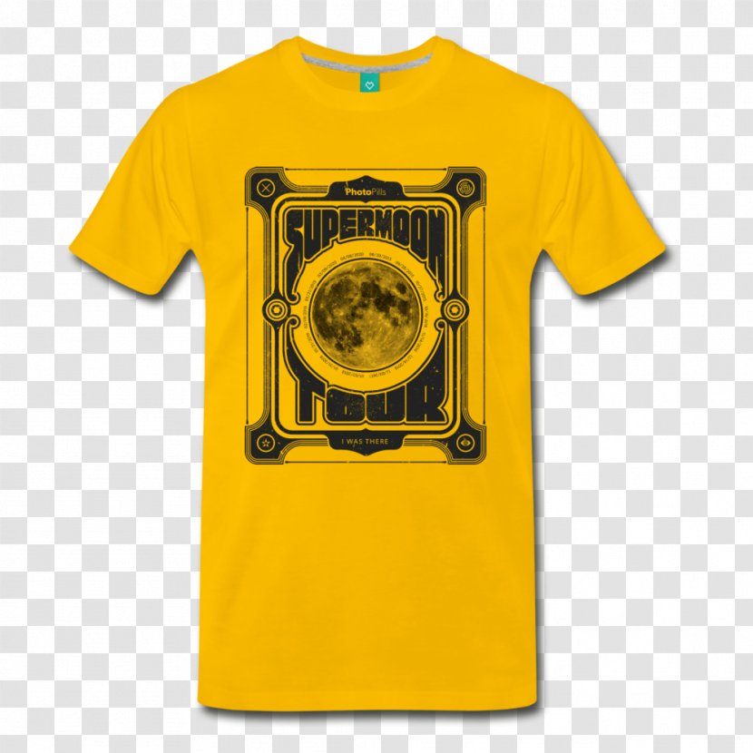 Printed T-shirt Spreadshirt Clothing - Yellow Transparent PNG