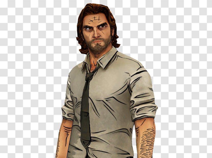 The Wolf Among Us Bigby Gray Fables - Point And Click - Neck Transparent PNG