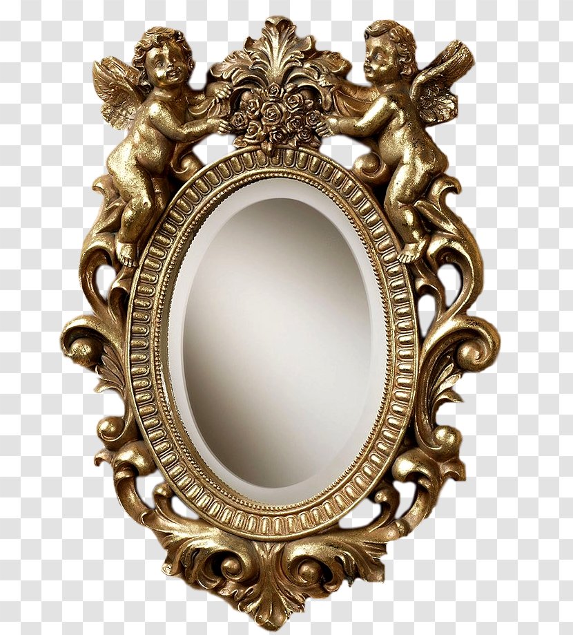 Mirror Picture Frames Ancient Pharmacy Oval - Baguette Transparent PNG