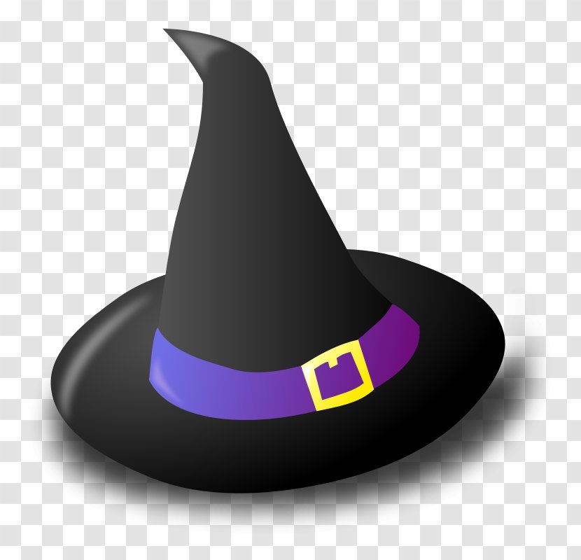 Witch Hat Clip Art - Headgear Transparent PNG