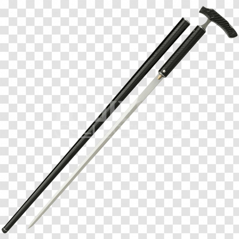 Swordstick Weapon Dagger Assistive Cane - Blade - Sword Transparent PNG