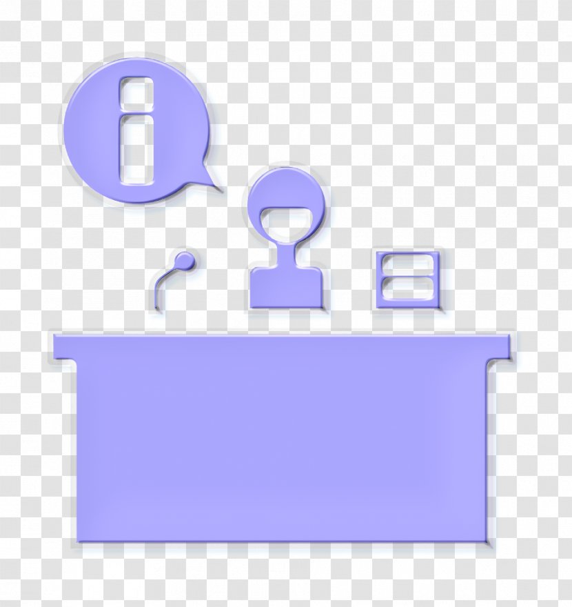 Customer Service Icon - Logo - Blue Transparent PNG