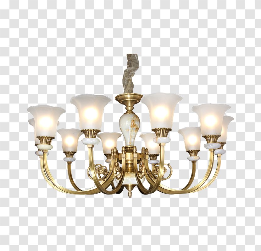 Chandelier Brass 01504 - Metal - 超市vip Transparent PNG