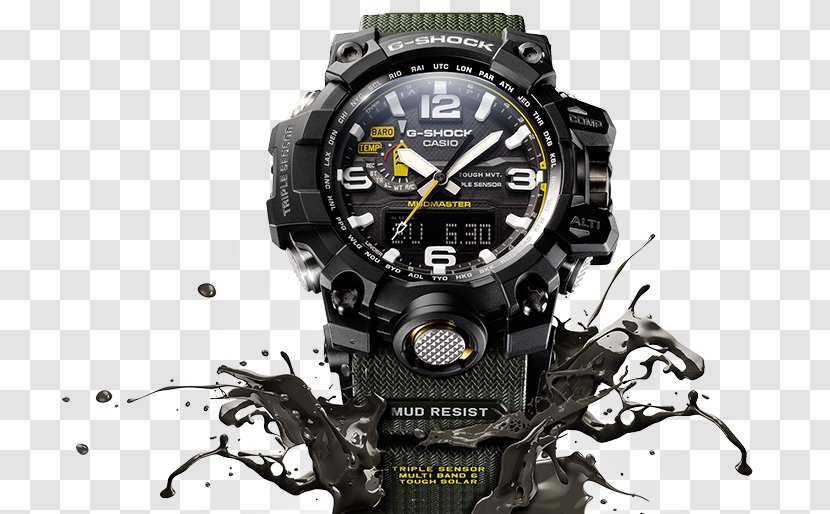 Master Of G G-Shock CASIO WATCHES | #1 Genuine Casio Watches CENTRE Lahore PAKISTAN - Clock - Watch Transparent PNG