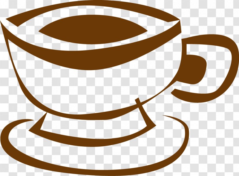 Coffee Cup Cafe Line - Symbol - Vector Material Transparent PNG