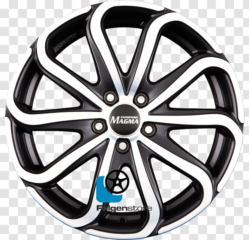 Car Alloy Wheel Rim Motor Vehicle Tires - Auto Part - Lava Falls Transparent PNG