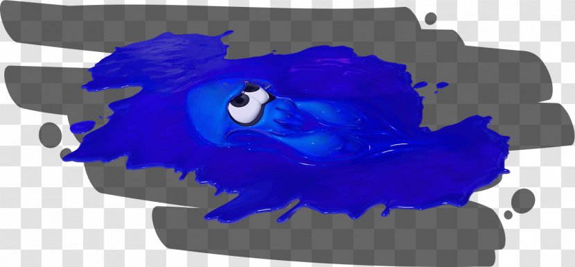Drawing Blue Clip Art Splatoon - Ink Figures Transparent PNG