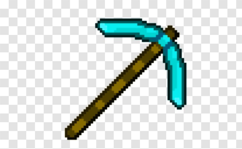 Minecraft Tool Technology Point - Pickaxe Transparent PNG
