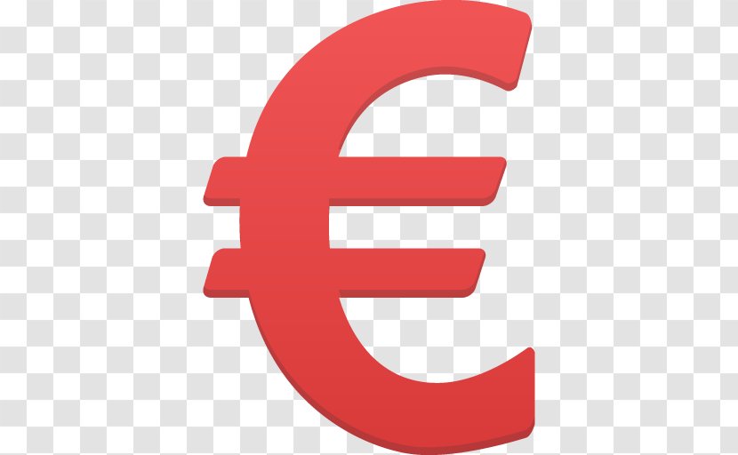 Text Symbol Trademark - Euro Sign Transparent PNG