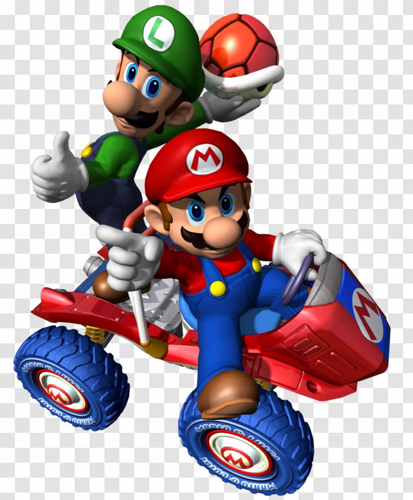 Mario & Luigi: Superstar Saga New Super Bros. Wii Kart: Double Dash - Luigi - Kart Transparent PNG