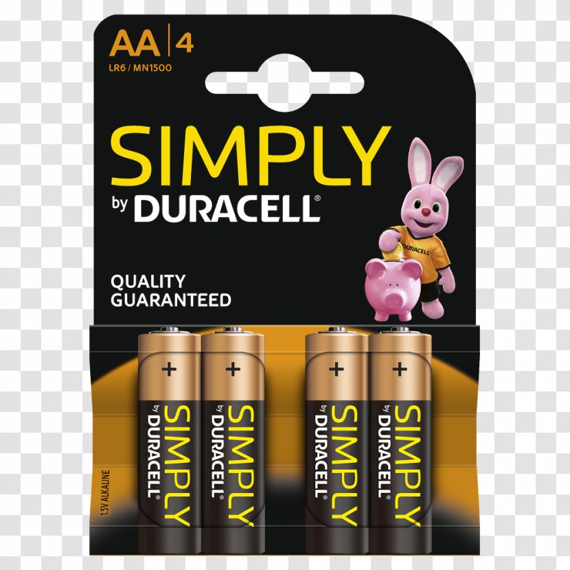 Duracell AAA Battery Alkaline Pack - Ampere Hour Transparent PNG