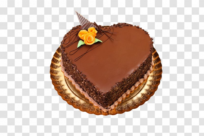 Ferrero Rocher Valentines Day Cake Chocolate Heart - Sachertorte Transparent PNG