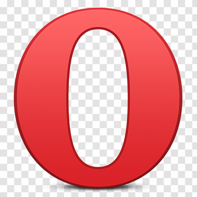 Circle Area Red - Symbol - Opera Logo Transparent PNG